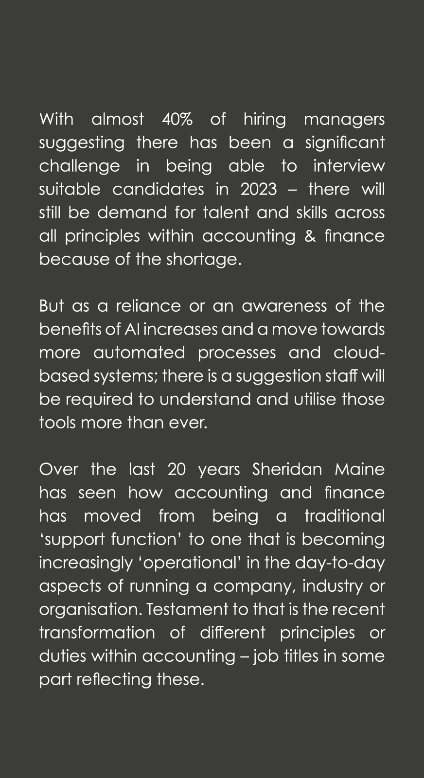 With almost 40% of hiring managers suggesting there has been a significant challenge in being able to interview suita...