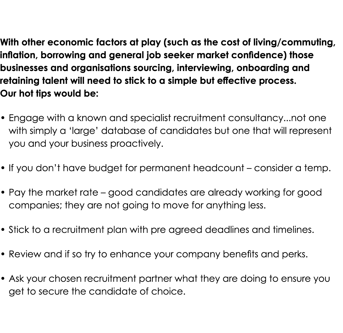 With other economic factors at play (such as the cost of living/commuting, inflation, borrowing and general job seeke...