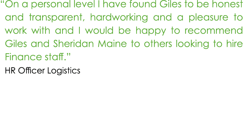 “On a personal level I have found Giles to be honest and transparent, hardworking and a pleasure to work with and I ...
