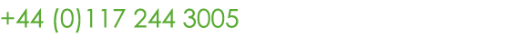 +44 (0)117 244 3005