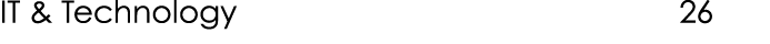 IT & Technology 26 