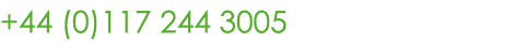 +44 (0)117 244 3005