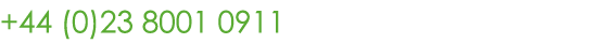 +44 (0)23 8001 0911