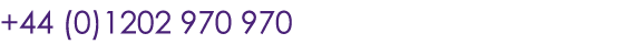 +44 (0)1202 970 970
